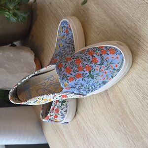Keds Rifle Paper Co Chillax Petite Fleurs Floral Slip on Sneakers
